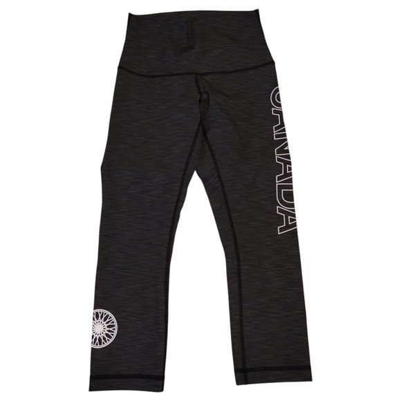 lululemon athletica Pants - Lululemon Soul Cycle Canada Wunder Under leggings Women's 6 Heather Yoga Run Gym